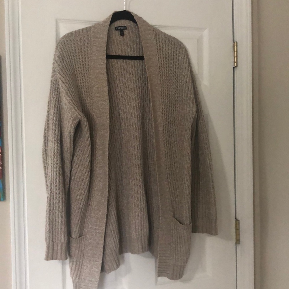 Express oversized cardigan